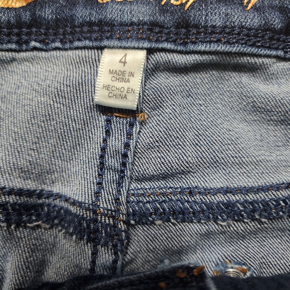 Seven7 Slim Straight Jeans Sz 4 - Picture 8 of 9